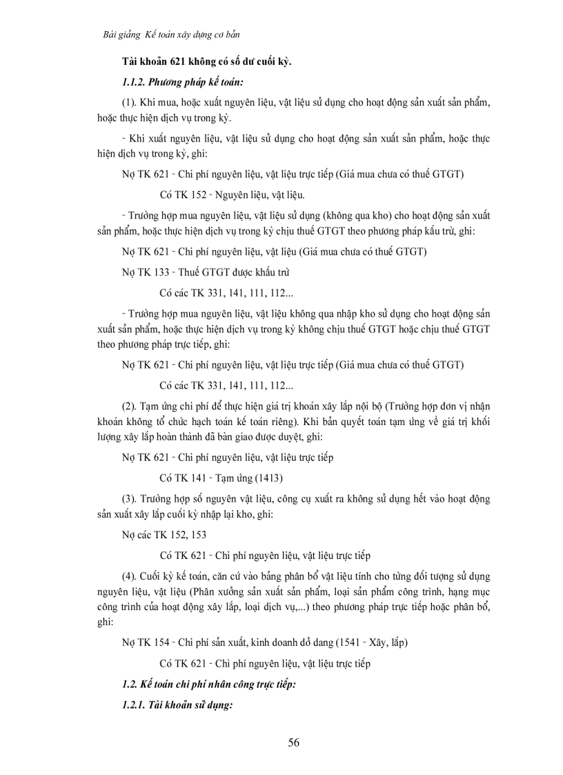 image for page Kê toán xây dựng