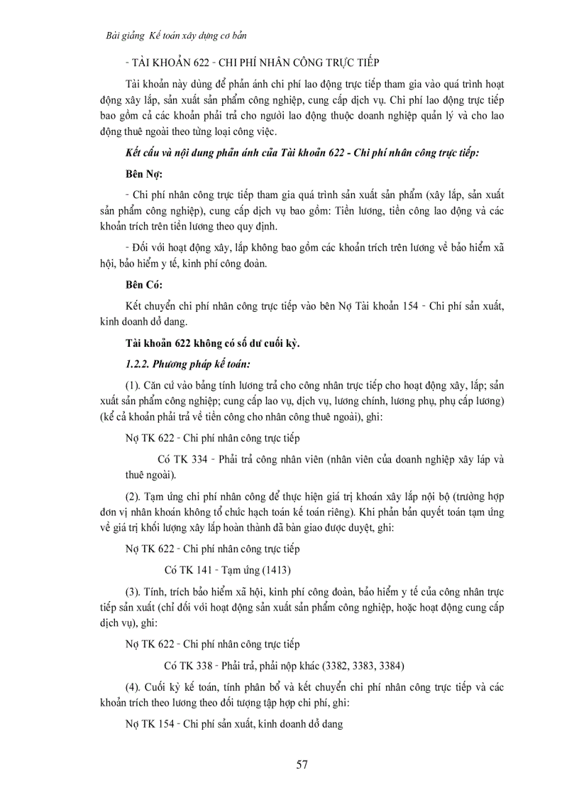 image for page Kê toán xây dựng