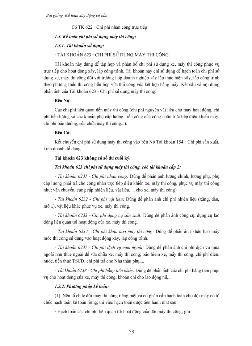 image for page Kê toán xây dựng