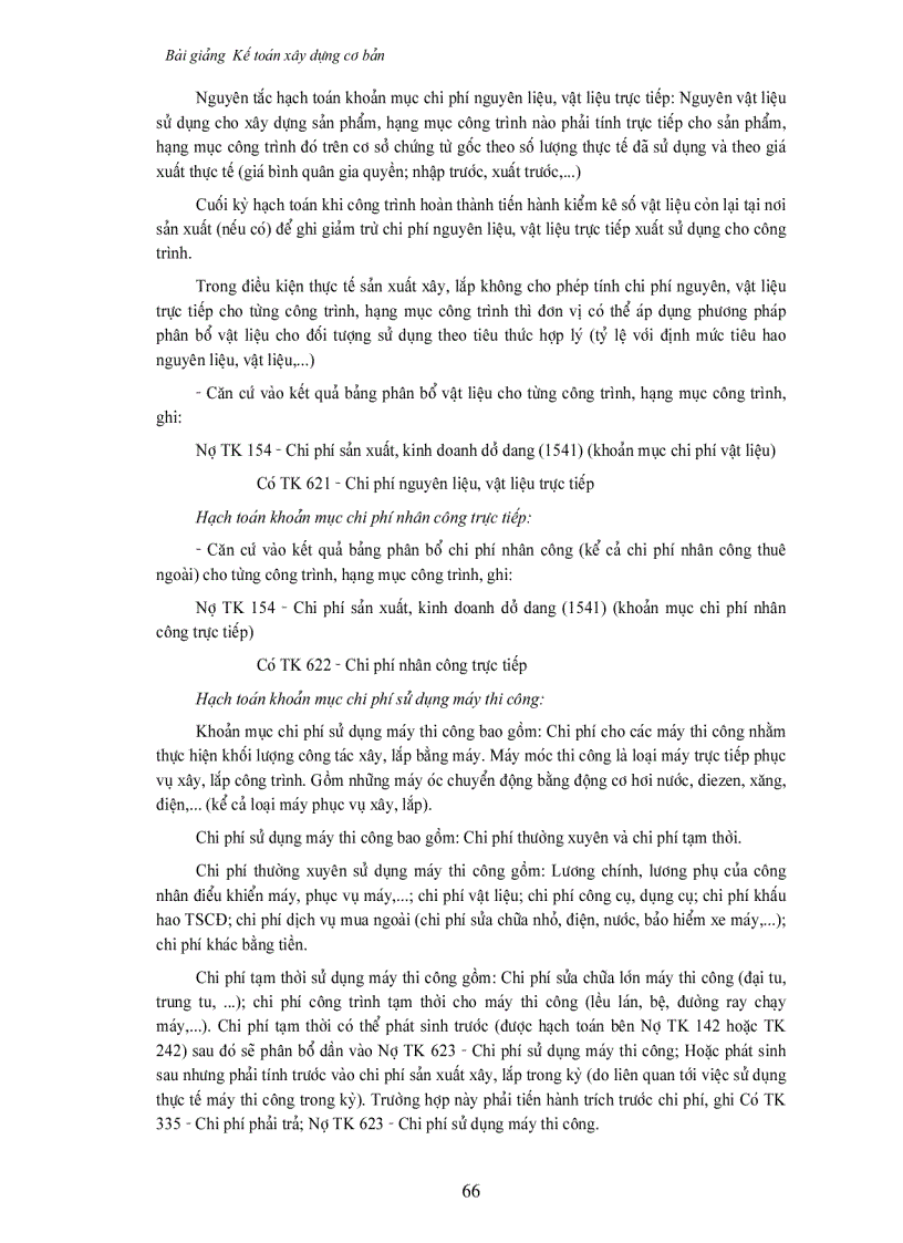 image for page Kê toán xây dựng