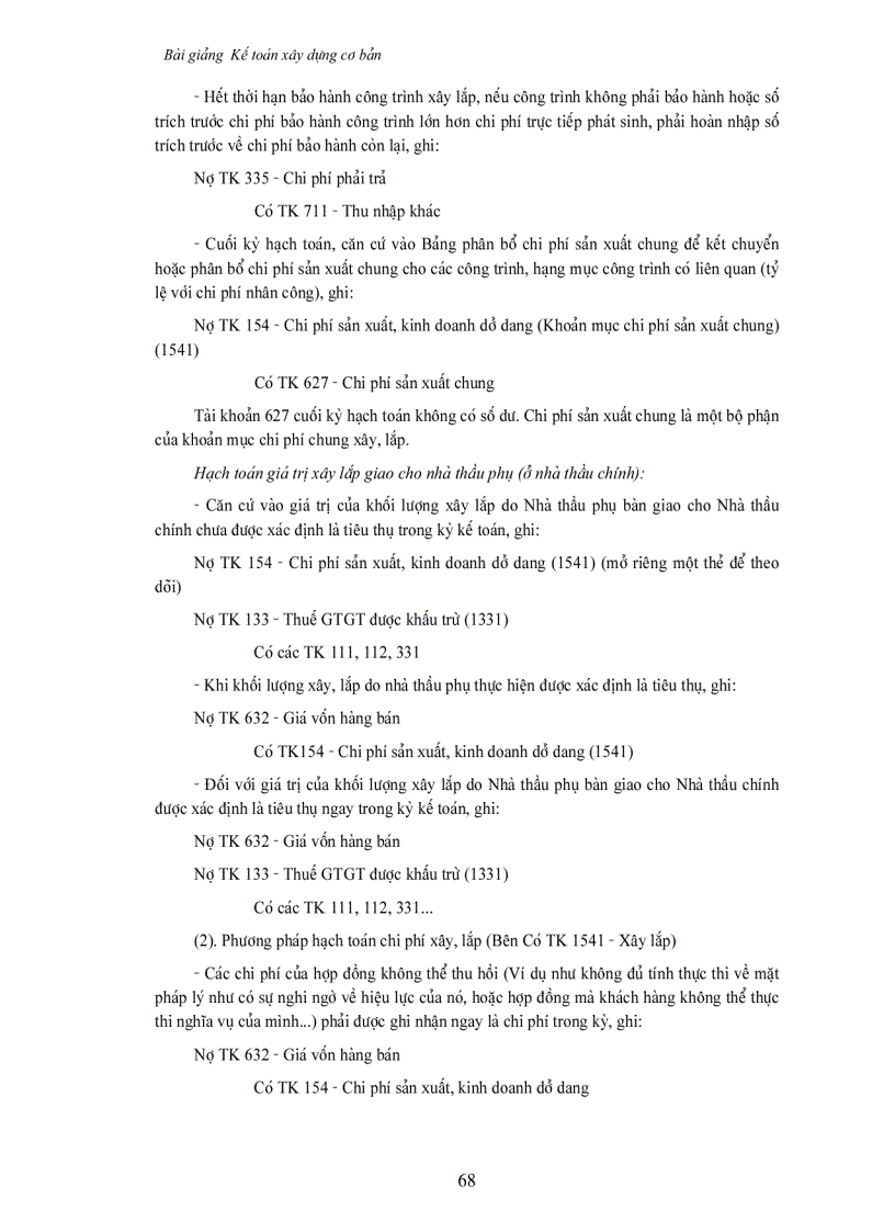 image for page Kê toán xây dựng