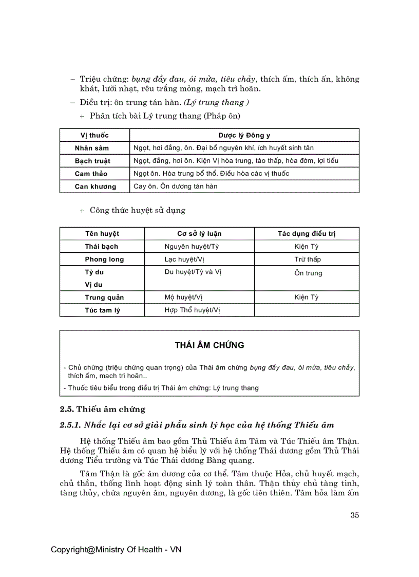 image for page Giáo trình bện học và điều trị đông y