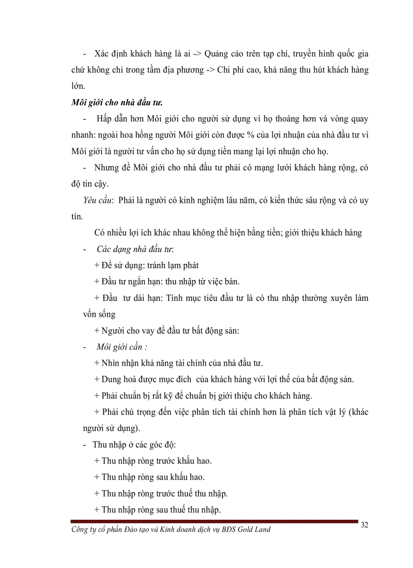 image for page Quy trình và kỹ năng môi giới bất động sản