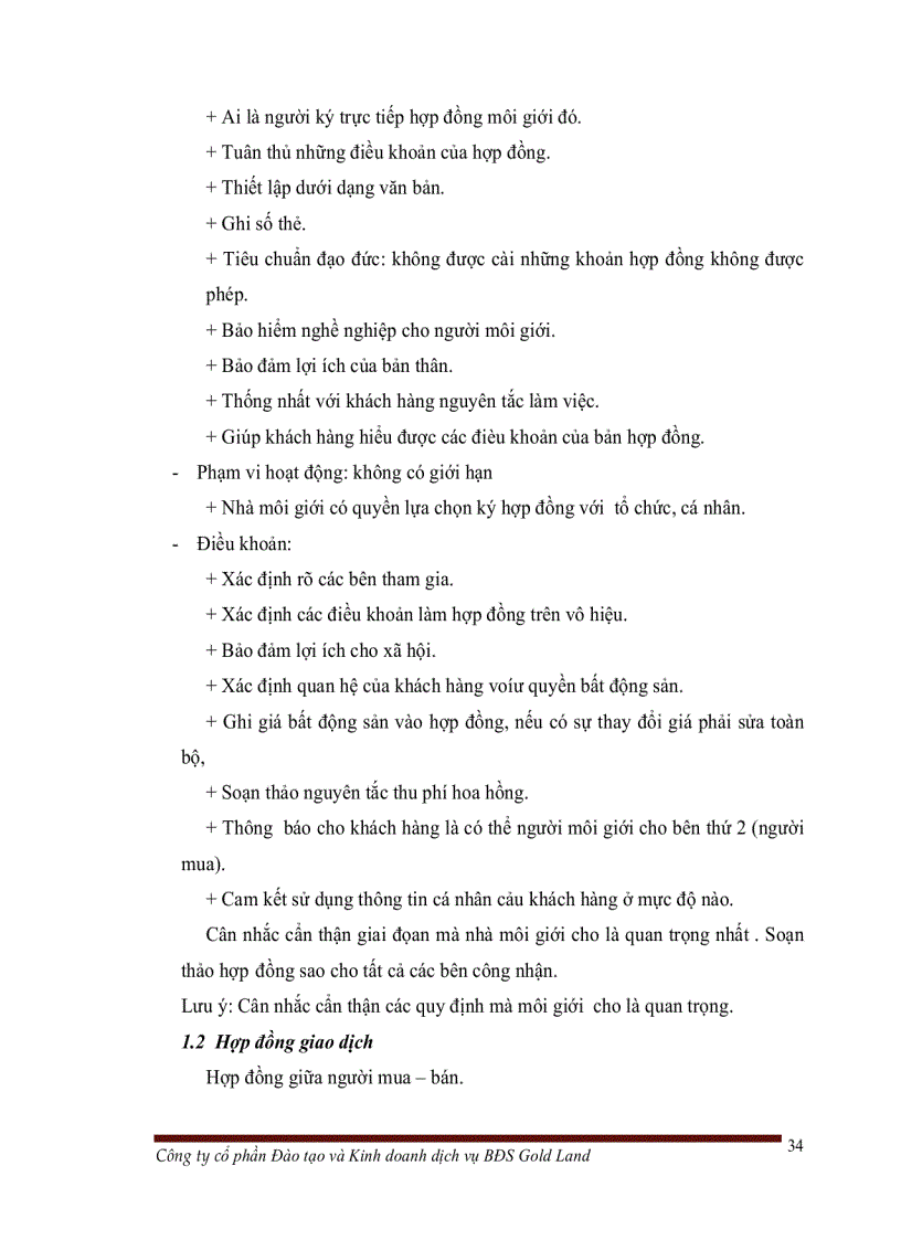 image for page Quy trình và kỹ năng môi giới bất động sản