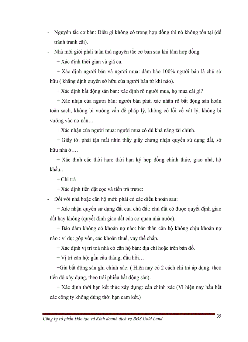 image for page Quy trình và kỹ năng môi giới bất động sản