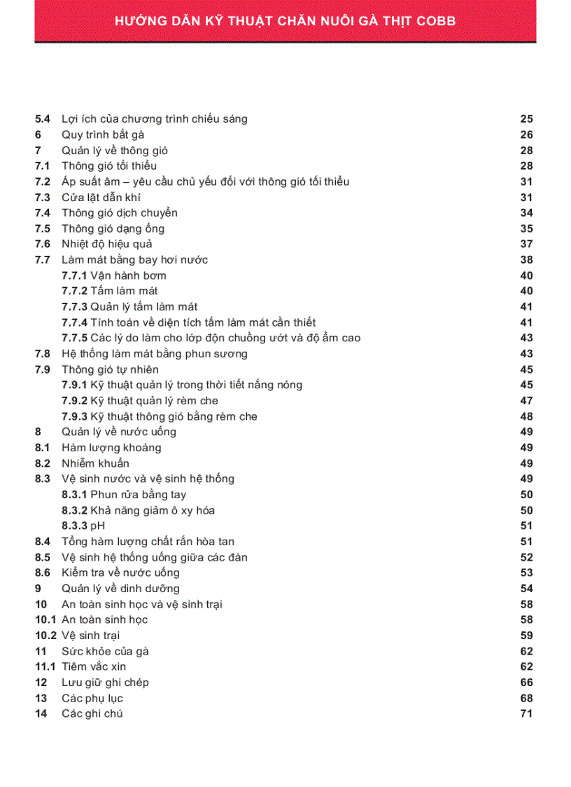 image for page Hướng dẫn kỹ thuật Chăn nuôi gà thịt Cobb