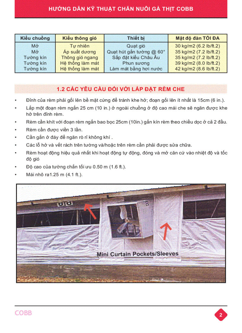 image for page Hướng dẫn kỹ thuật Chăn nuôi gà thịt Cobb