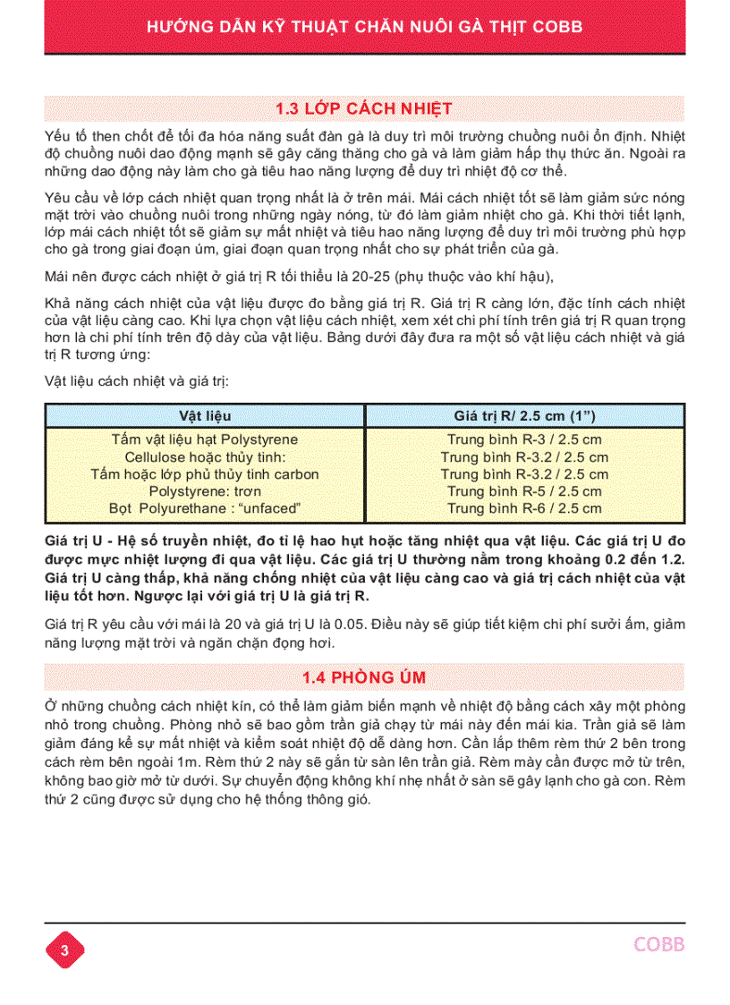 image for page Hướng dẫn kỹ thuật Chăn nuôi gà thịt Cobb