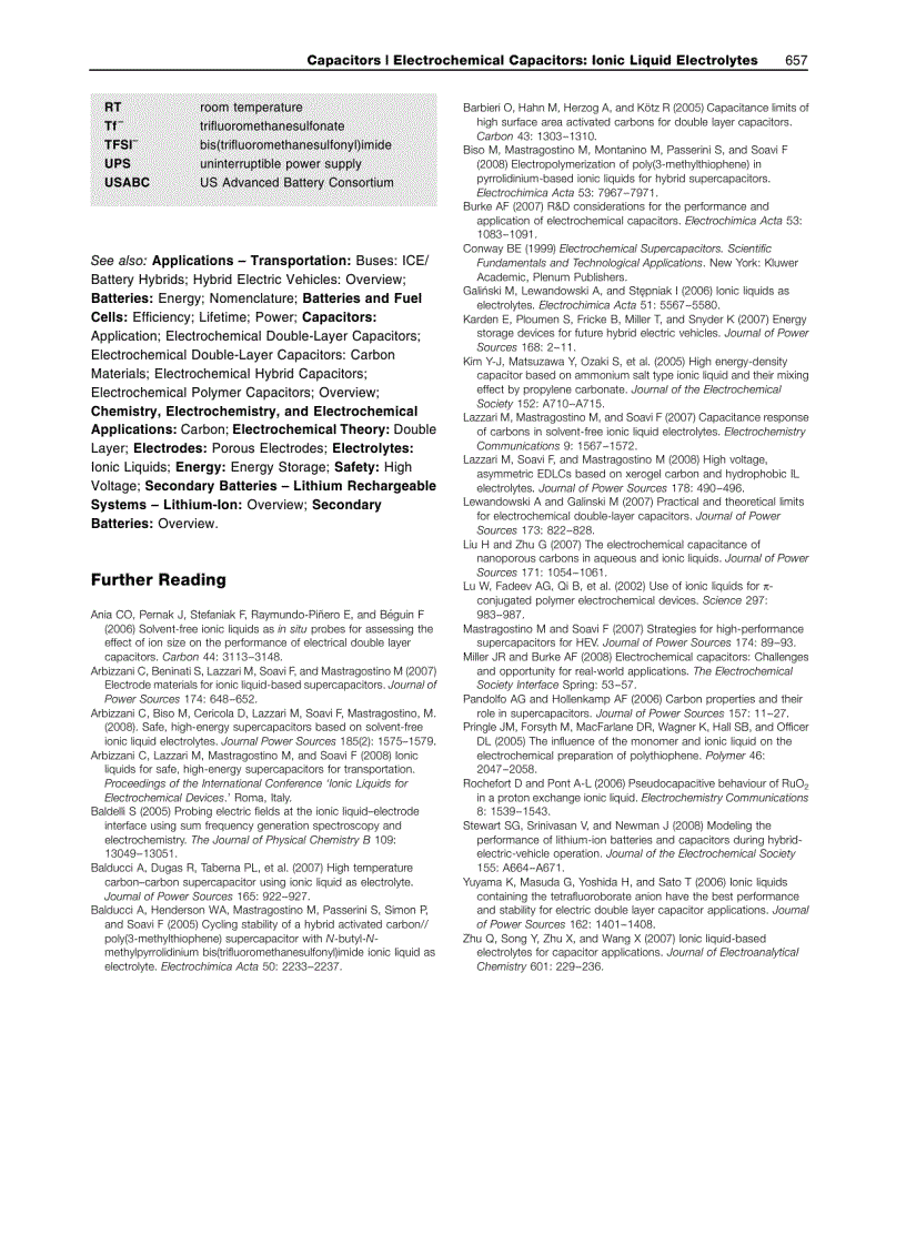 image for page Electrochemical Capacitors Ionic Liquid Electrolytes