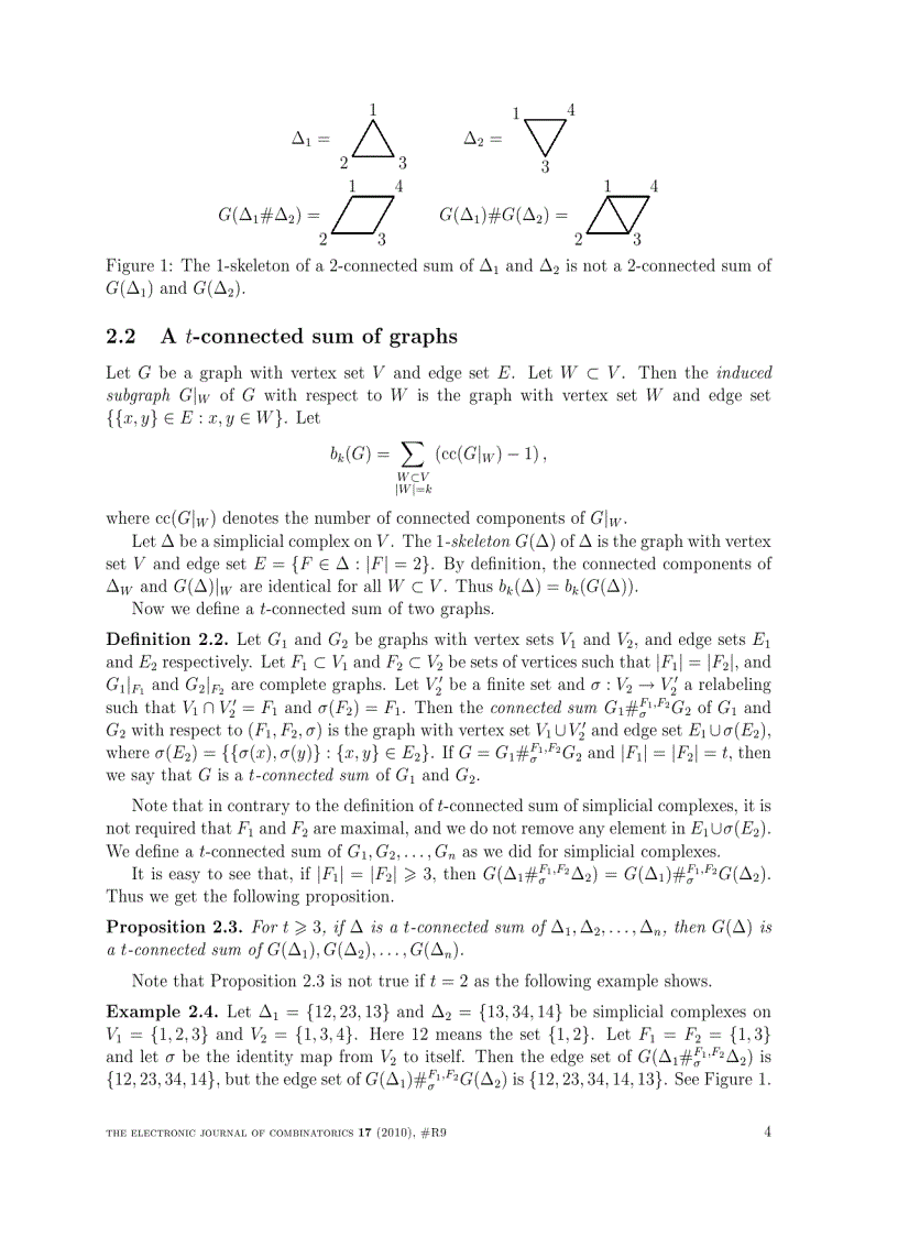 image for page A combinatorial proof of a formula for Betti numbers of a stacked polytope