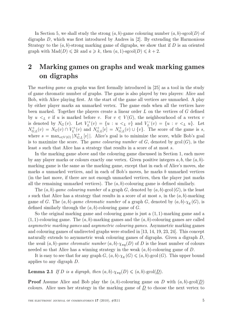 image for page Game colouring directed graphs