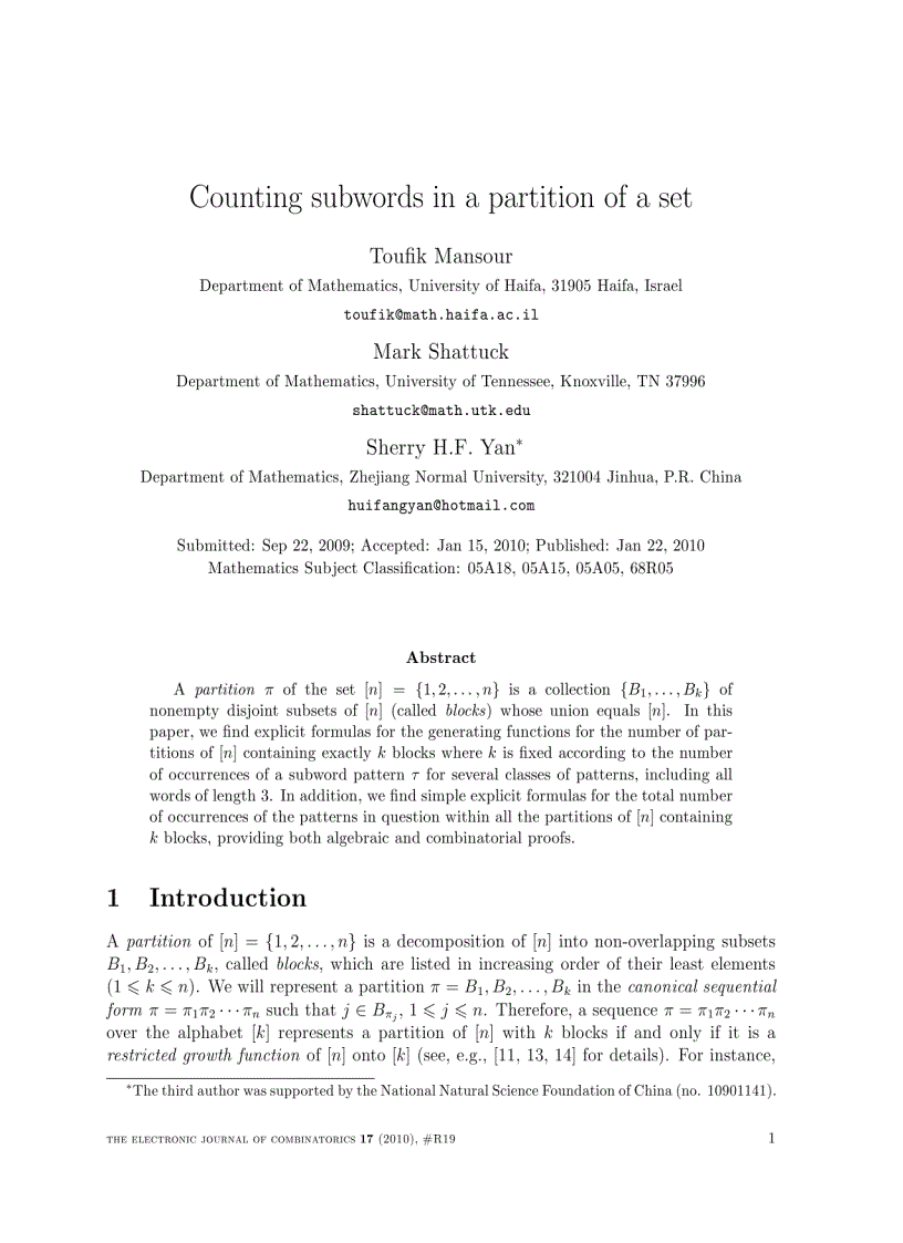 image for page Counting subwords in a partition of a set