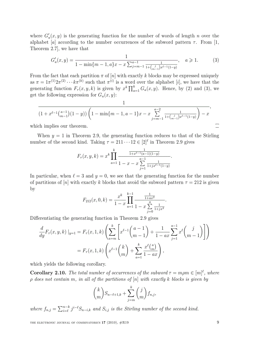 image for page Counting subwords in a partition of a set