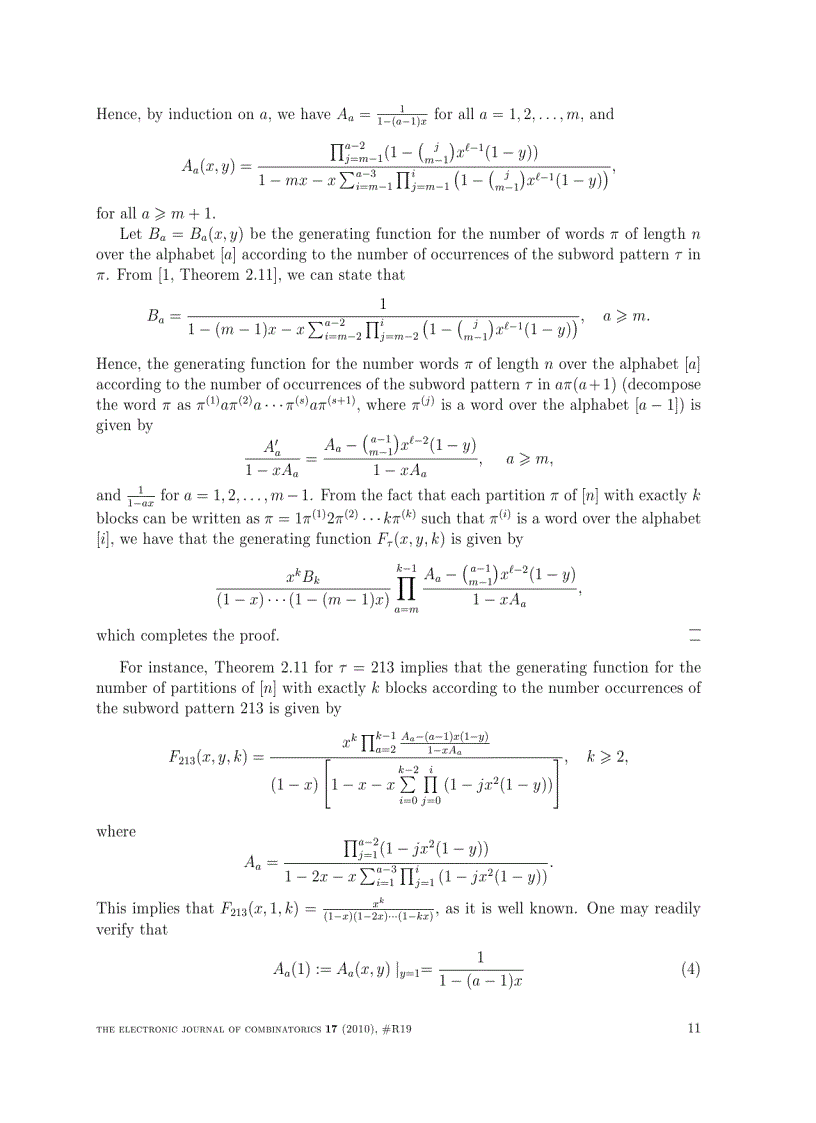 image for page Counting subwords in a partition of a set