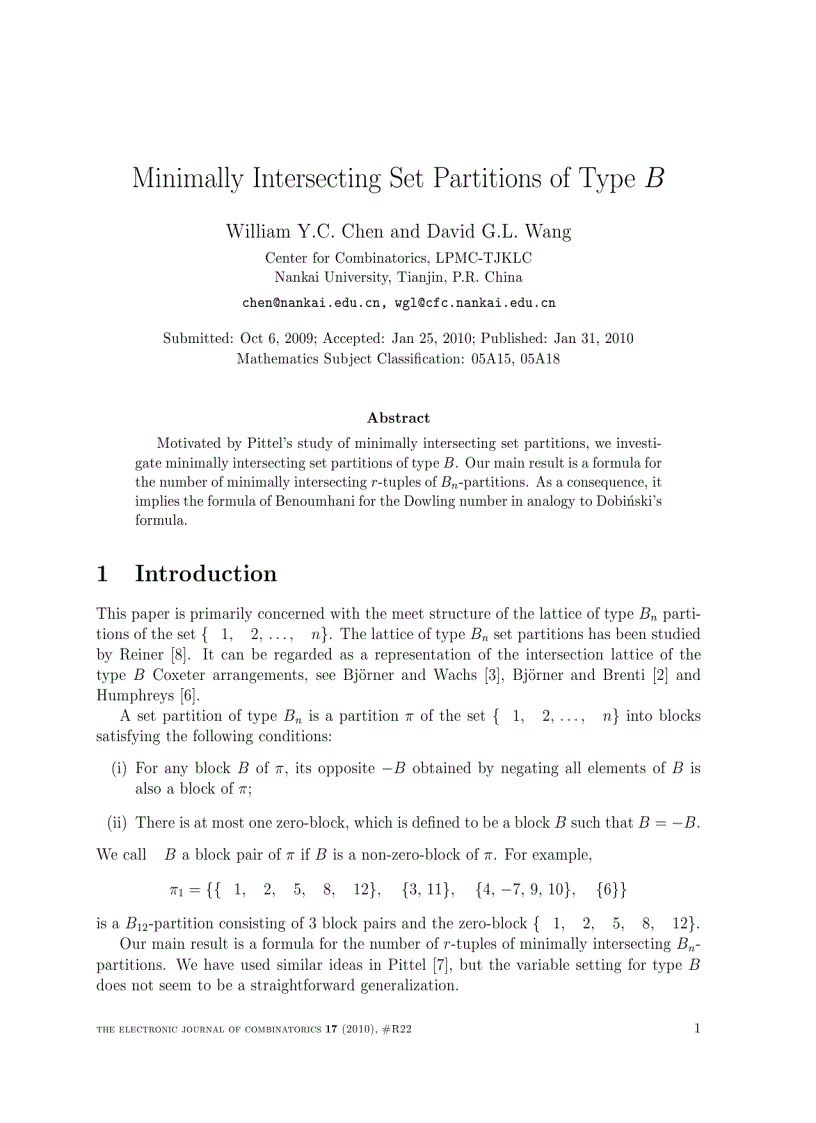 image for page Minimally Intersecting Set Partitions of Type B