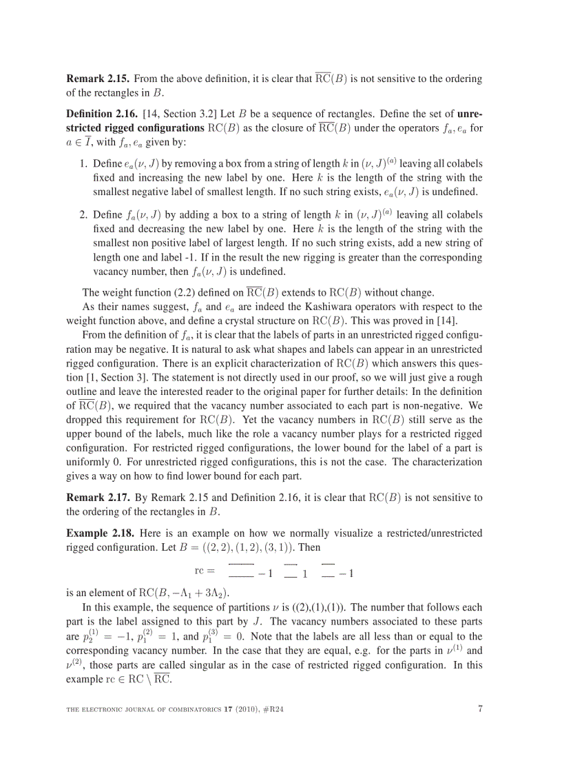 image for page Promotion operator on rigged configurations of type A
