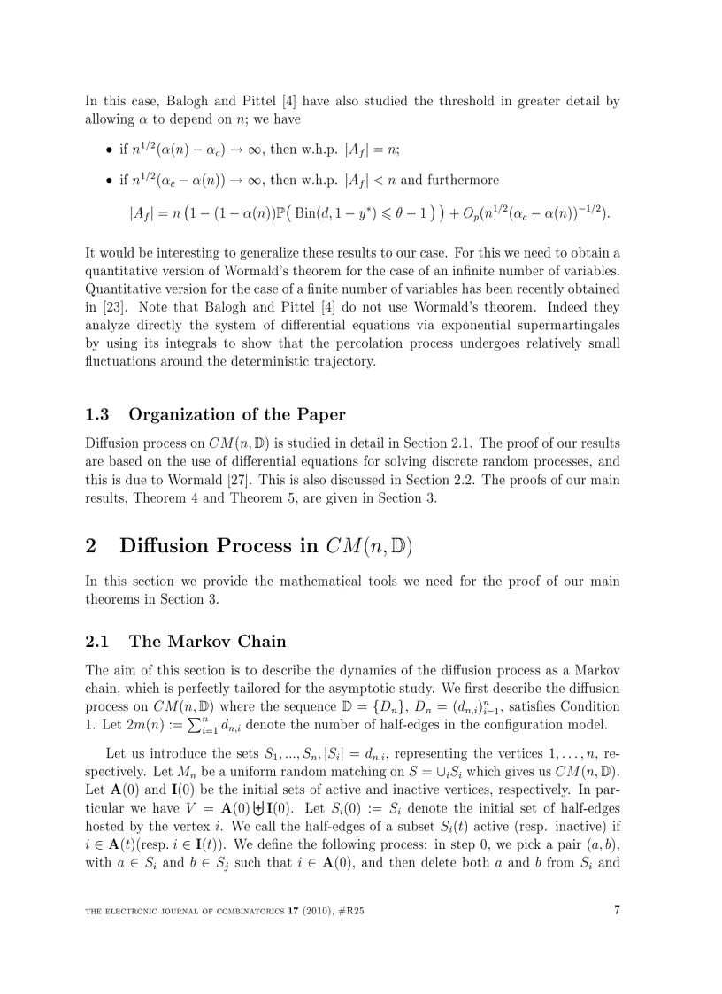 image for page Bootstrap Percolation and Diffusion in Random Graphs with Given Vertex Degrees