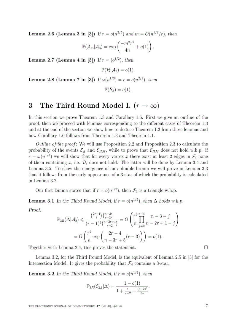 image for page On randomly generated non trivially intersecting hypergraphs