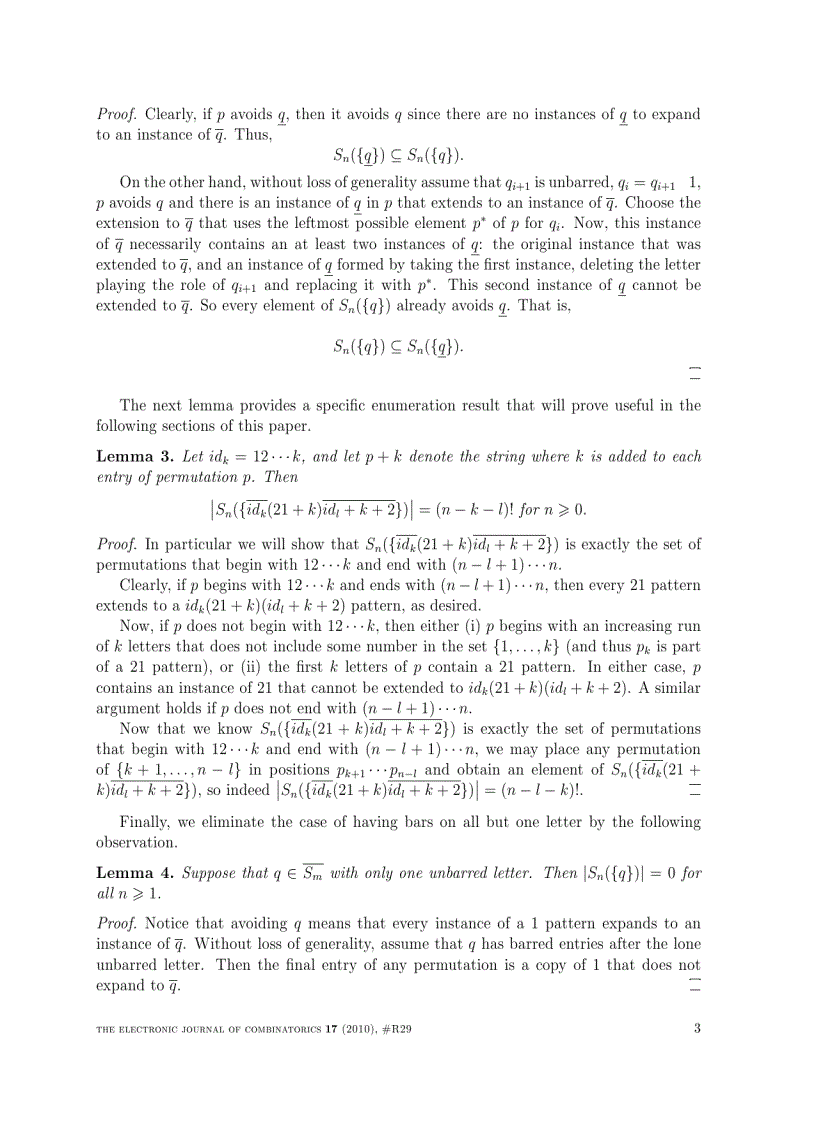 image for page Enumeration Schemes for Permutations Avoiding Barred Patterns