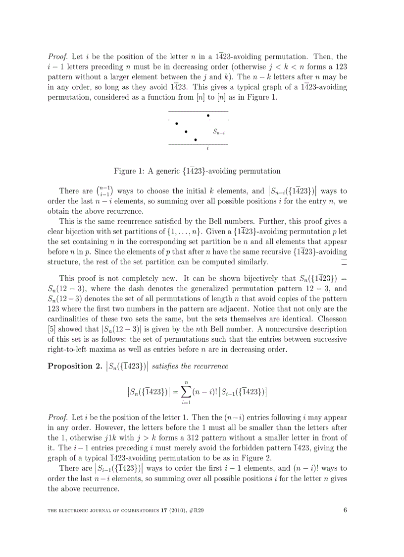 image for page Enumeration Schemes for Permutations Avoiding Barred Patterns