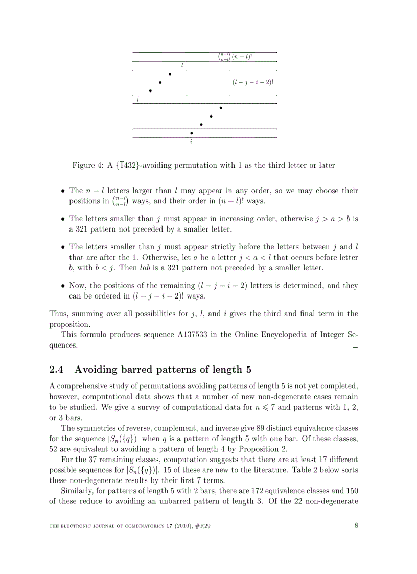 image for page Enumeration Schemes for Permutations Avoiding Barred Patterns