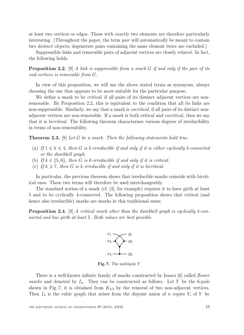 image for page Factorisation of Snarks