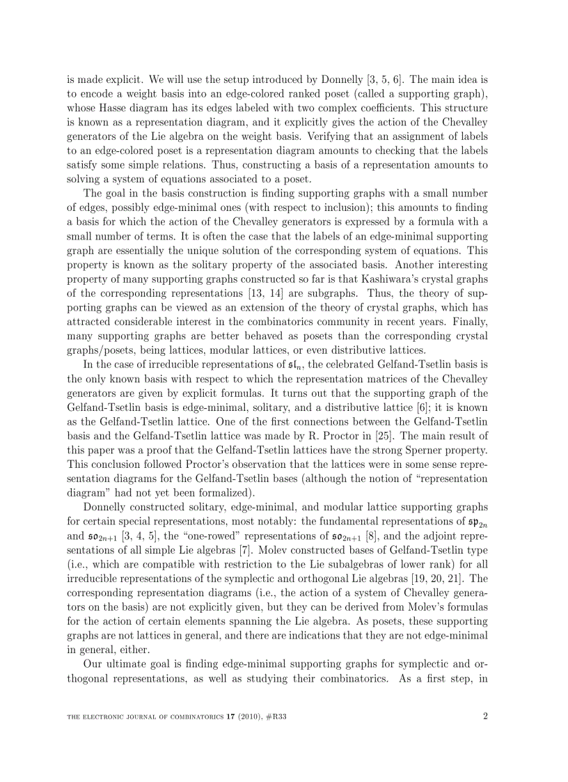 image for page Combinatorial Constructions of Weight Bases The Gelfand Tsetlin Basis