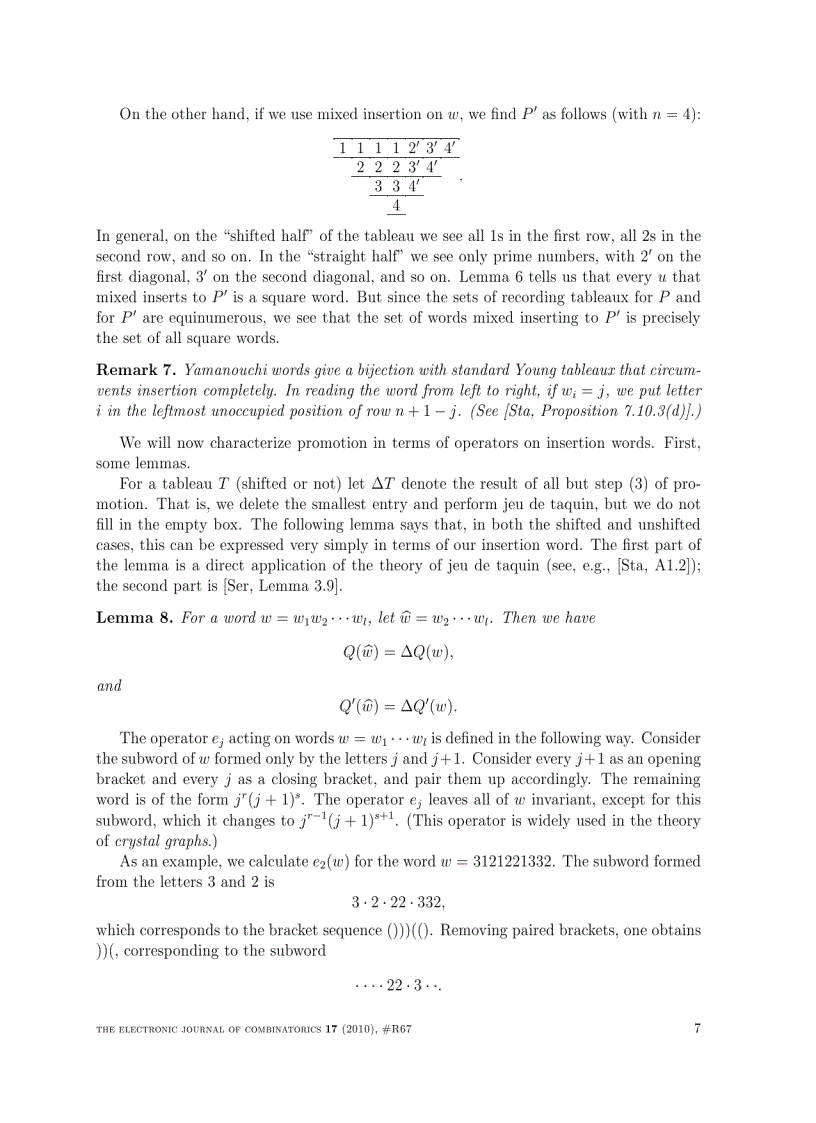 image for page Cyclic sieving for longest reduced words in the hyperoctahedral group