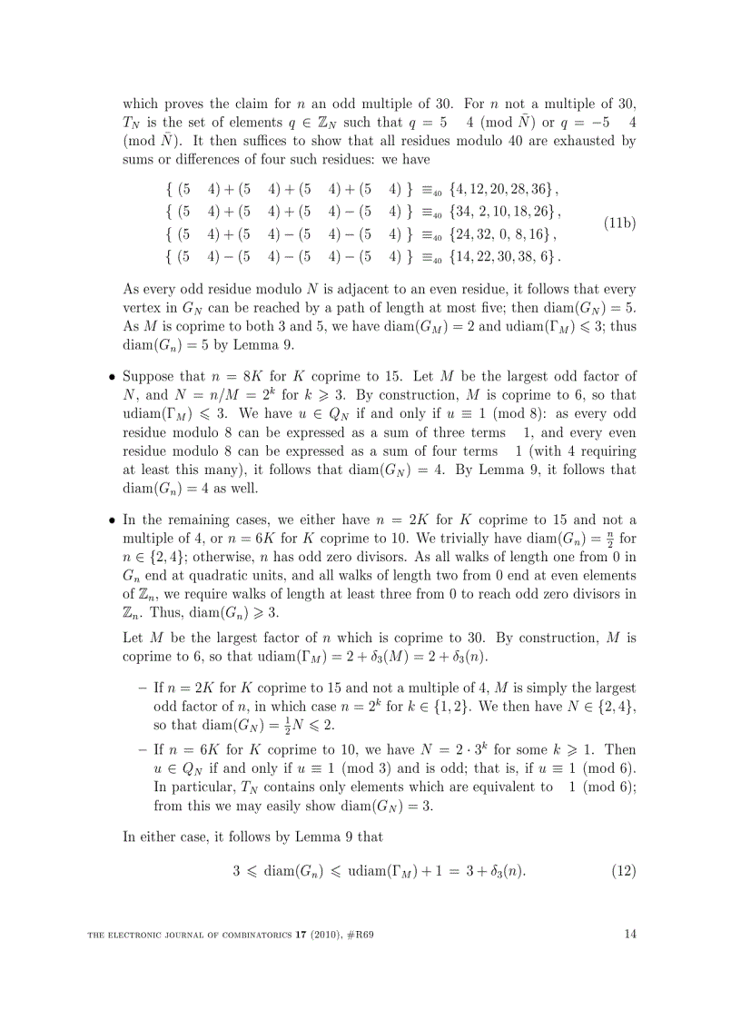 image for page On restricted unitary Cayley graphs and symplectic transformations modulo n