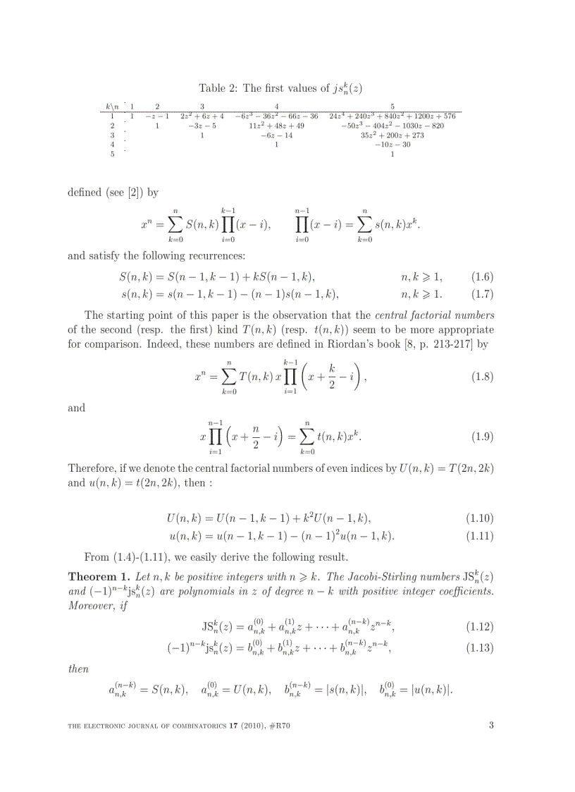 image for page Combinatorial interpretations of the Jacobi Stirling numbers