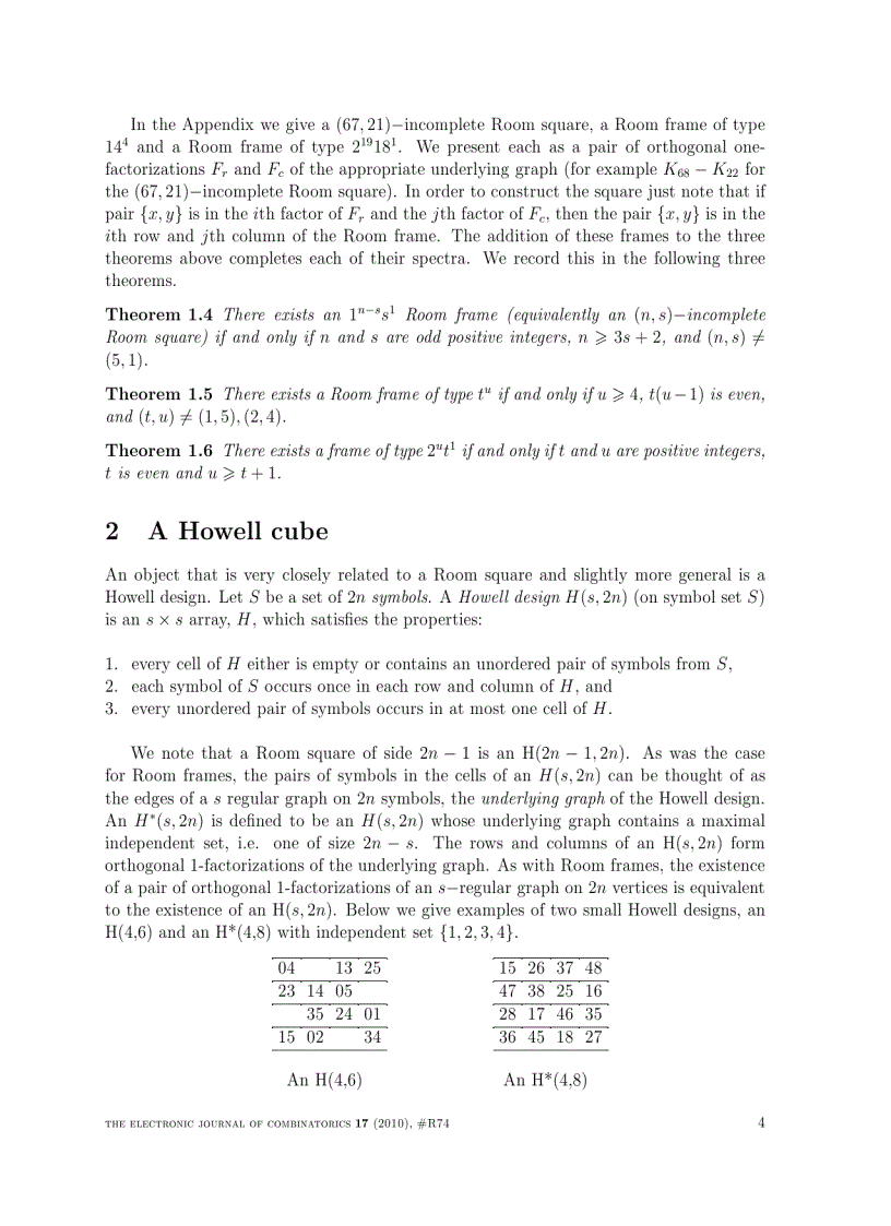 image for page The Spectra of Certain Classes of Room Frames The Last Cases