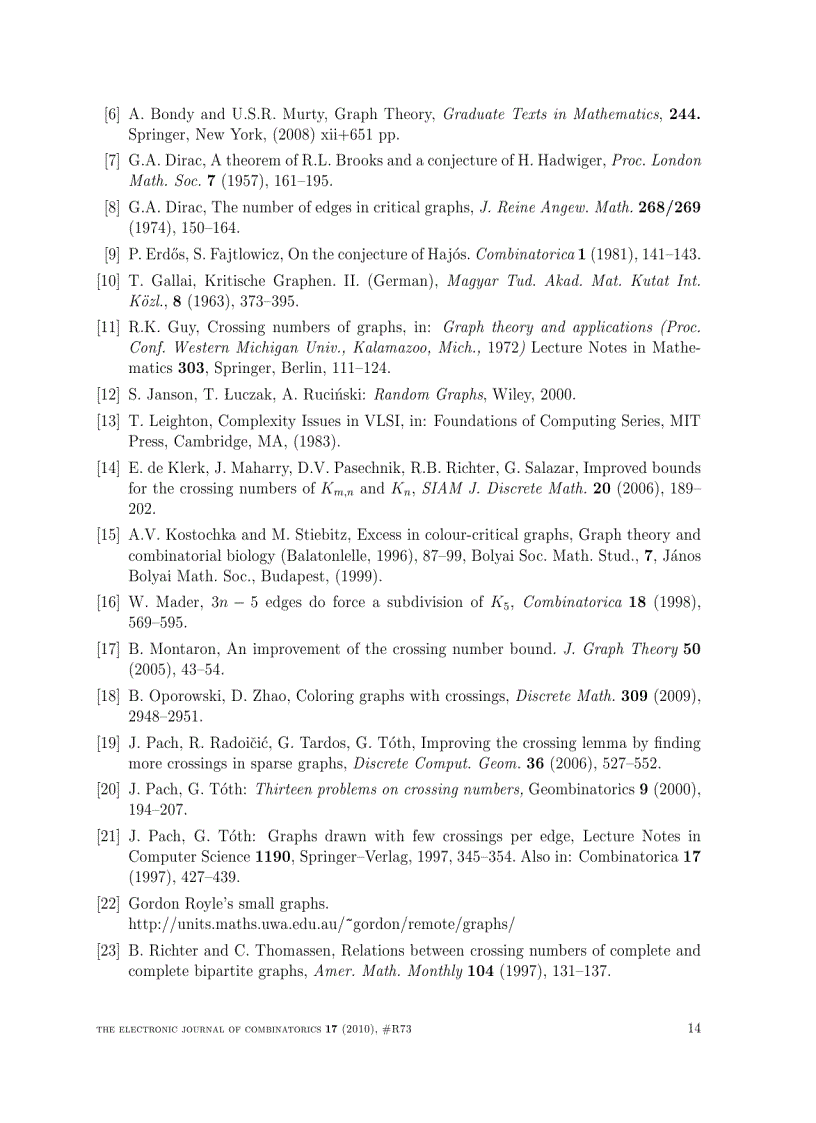 image for page Towards the Albertson conjecture