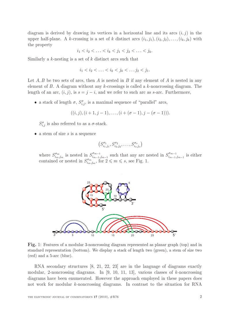 image for page Modular k noncrossing diagrams