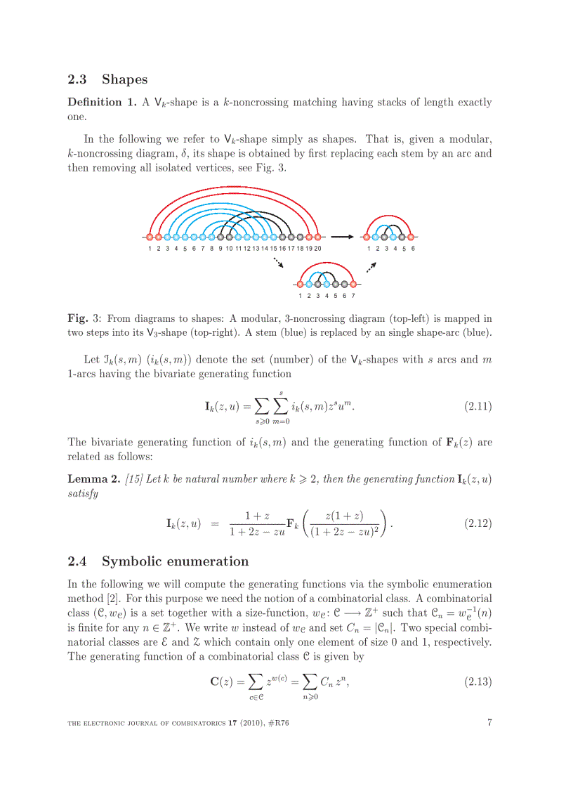image for page Modular k noncrossing diagrams