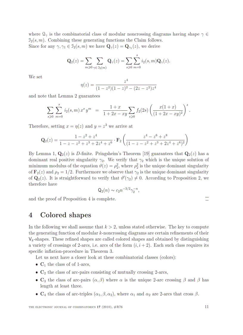 image for page Modular k noncrossing diagrams