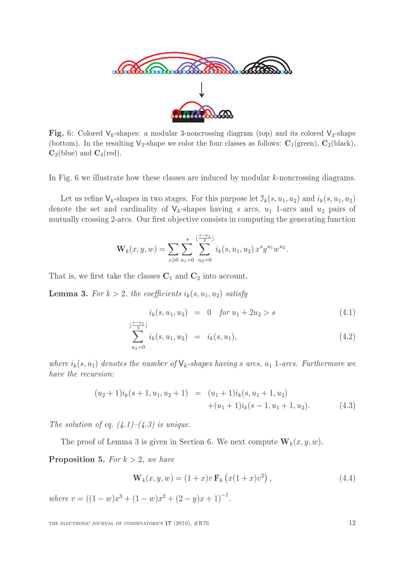 image for page Modular k noncrossing diagrams