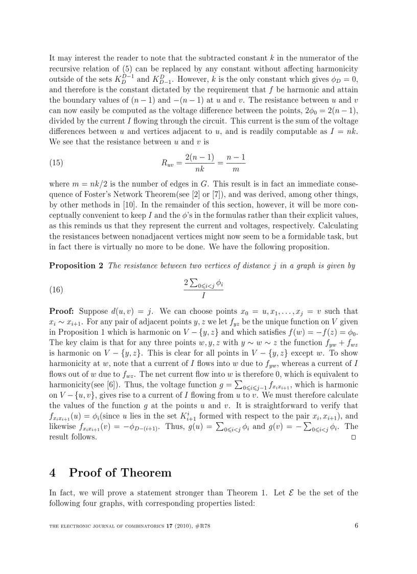 image for page A conjecture of Biggs concerning the resistance of a distance regular graph