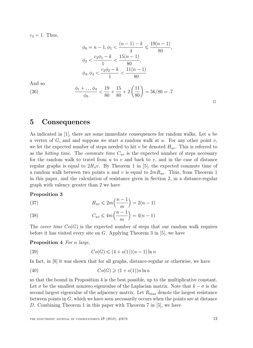 image for page A conjecture of Biggs concerning the resistance of a distance regular graph