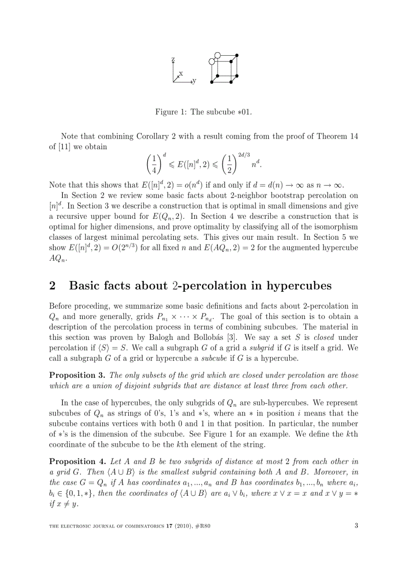 image for page Largest minimal percolating sets in hypercubes under 2 bootstrap percolation