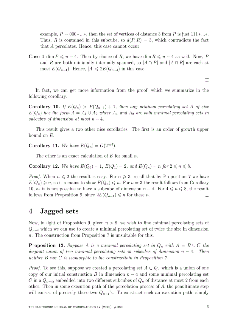 image for page Largest minimal percolating sets in hypercubes under 2 bootstrap percolation