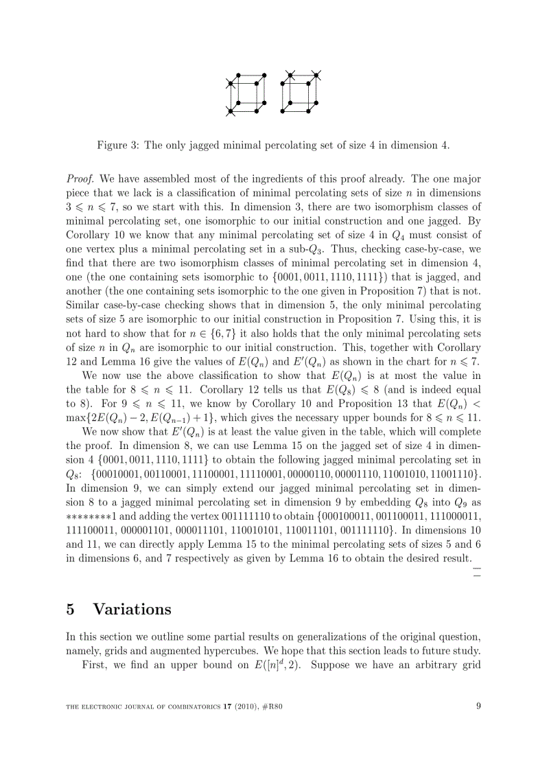 image for page Largest minimal percolating sets in hypercubes under 2 bootstrap percolation