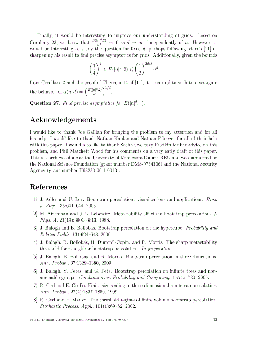 image for page Largest minimal percolating sets in hypercubes under 2 bootstrap percolation