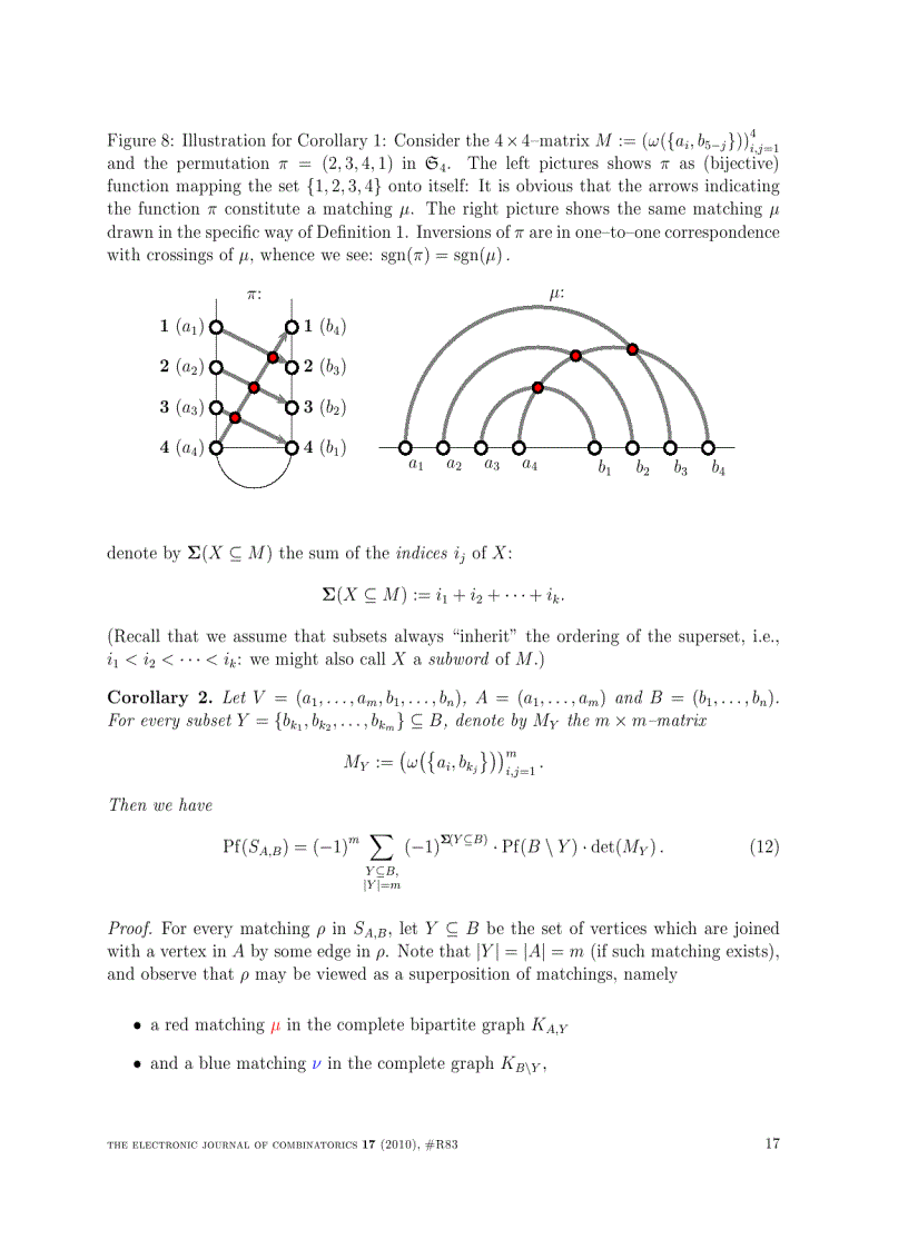 image for page Graphical condensation overlapping Pfaﬃans and superpositions of matchings