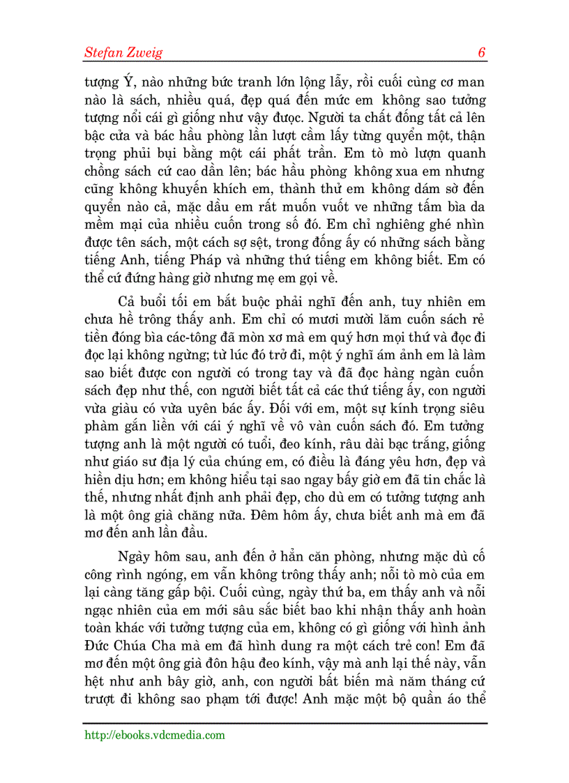 image for page Bức thư của người đàn bà không quen