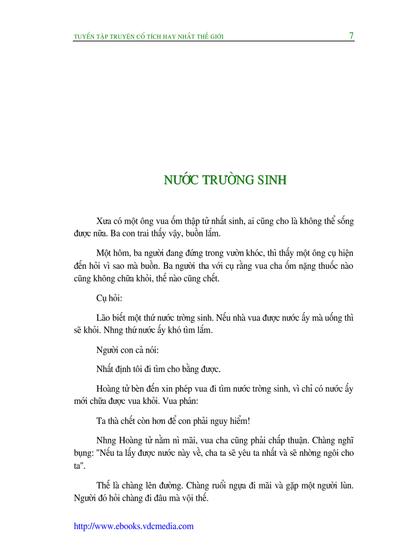 image for page Ebook Truyện cổ tích hay nhất thế giới 4