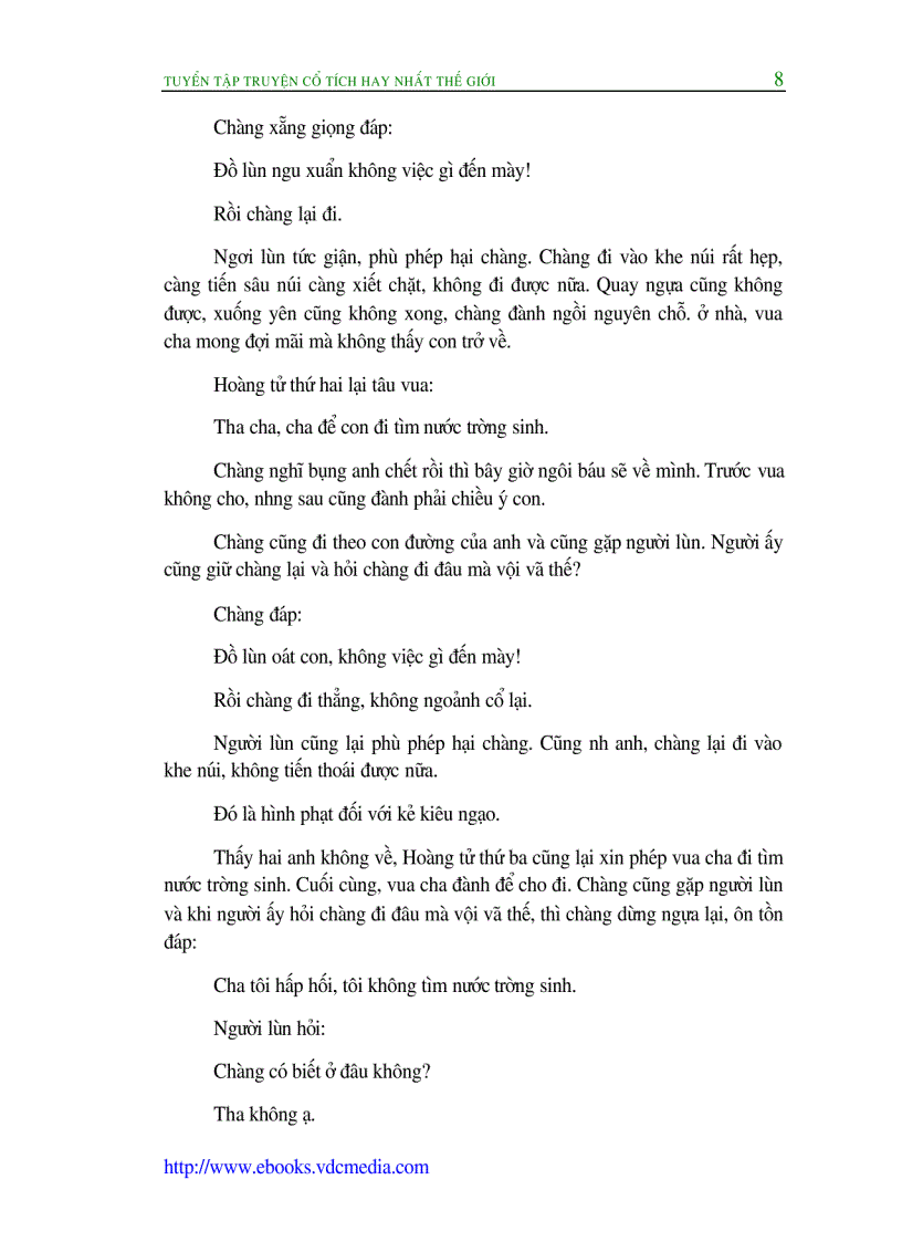 image for page Ebook Truyện cổ tích hay nhất thế giới 4