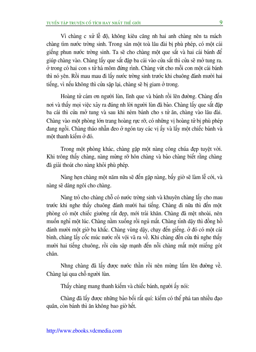 image for page Ebook Truyện cổ tích hay nhất thế giới 4