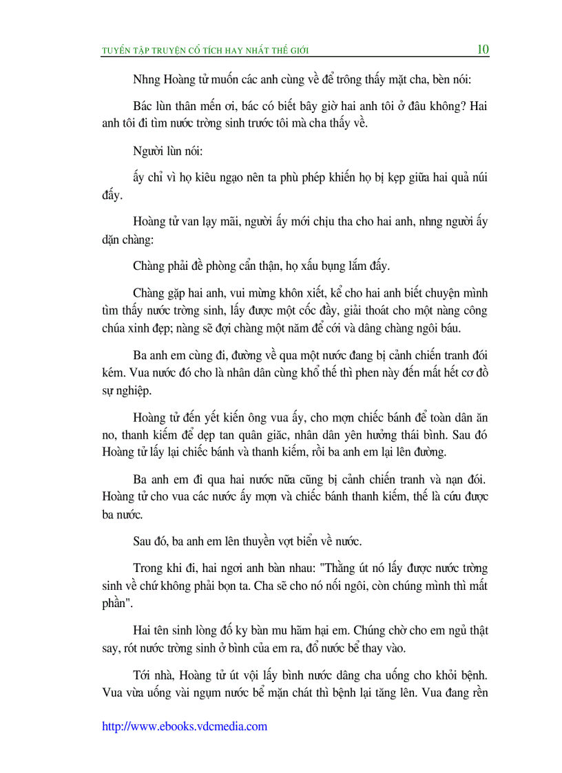 image for page Ebook Truyện cổ tích hay nhất thế giới 4