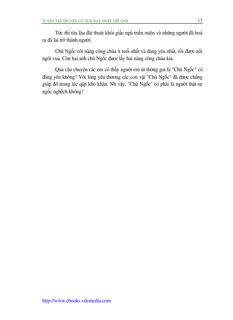 image for page Ebook Truyện cổ tích hay nhất thế giới 4