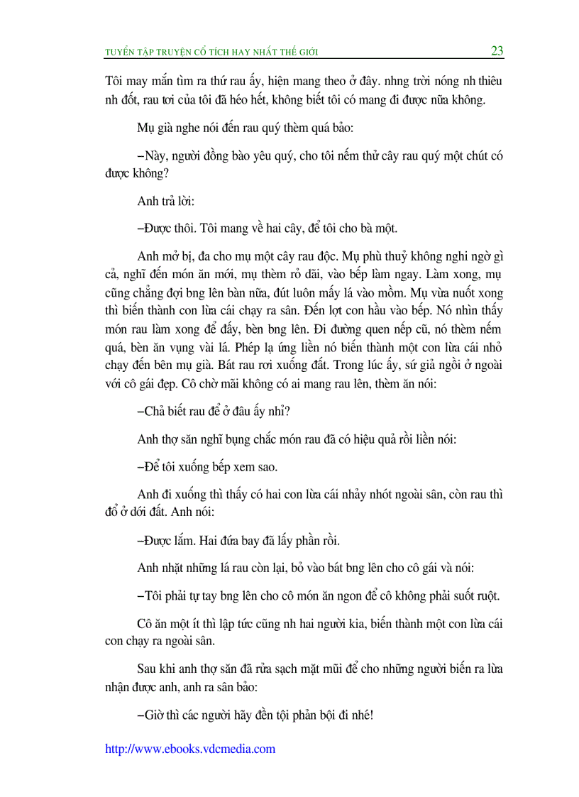 image for page Ebook Truyện cổ tích hay nhất thế giới 4